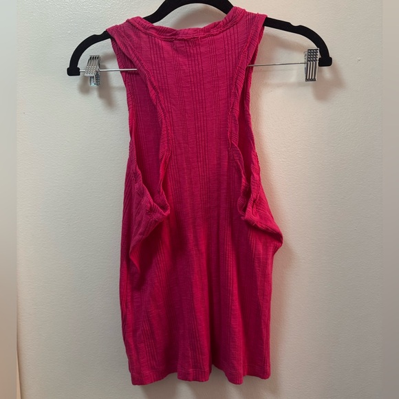 Anthropologie Pilcro Sustainable Ribbed Tank Top | Women’s Eco-Friendly Knit Top - Picture 2 of 2